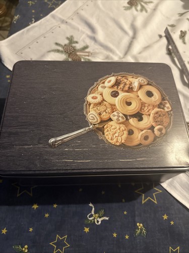 Blech dose keksdose plätzchen - keksdose,