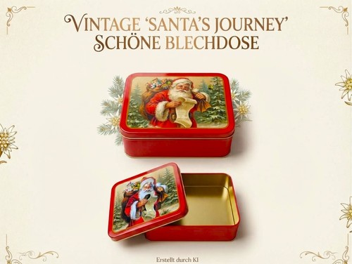 Schöne blechdose santa - schöne,