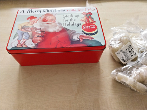 Blechdose weihnachten coca - blechdose,