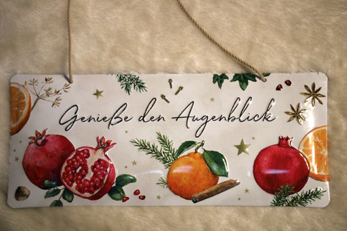 Blechschild winter - ,