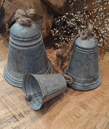 Set weihnachtsglocke zink - er,