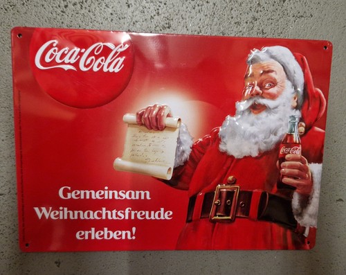 Coca cola schild metallschild - coca,
